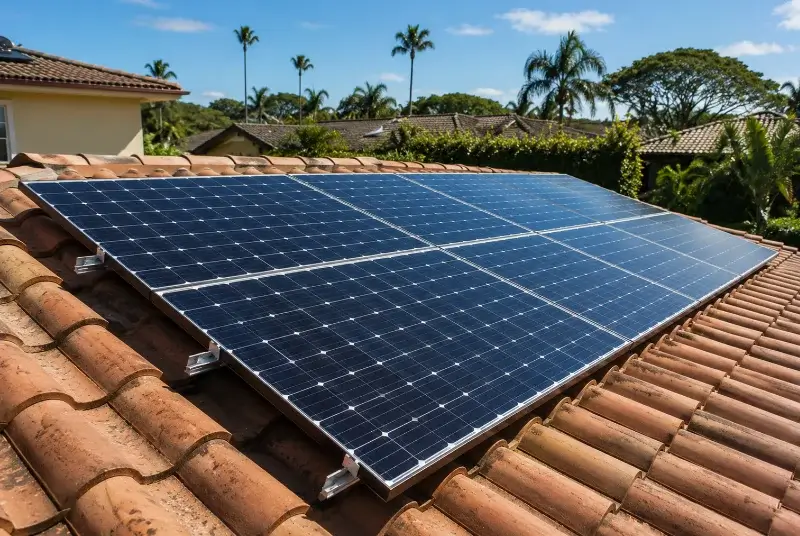 Installation de panneaux solaires à Bourg-Madame